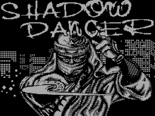 Shadow Dancer title screen for ZX Spectrum